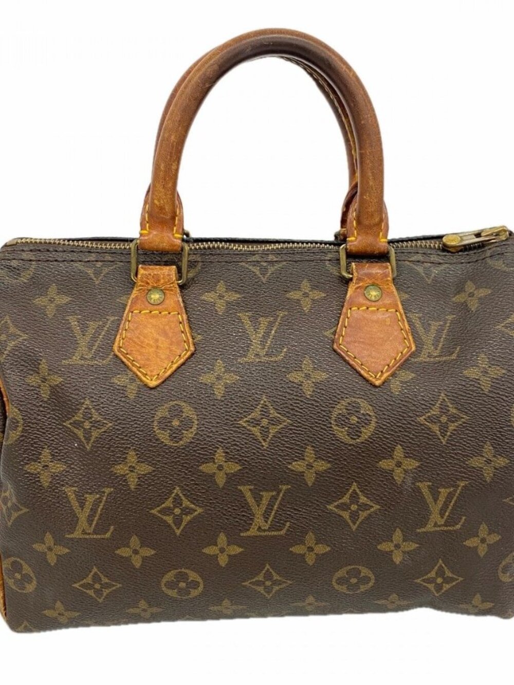 Louis Vuitton Handbag Monogram Speedy 25 Brown